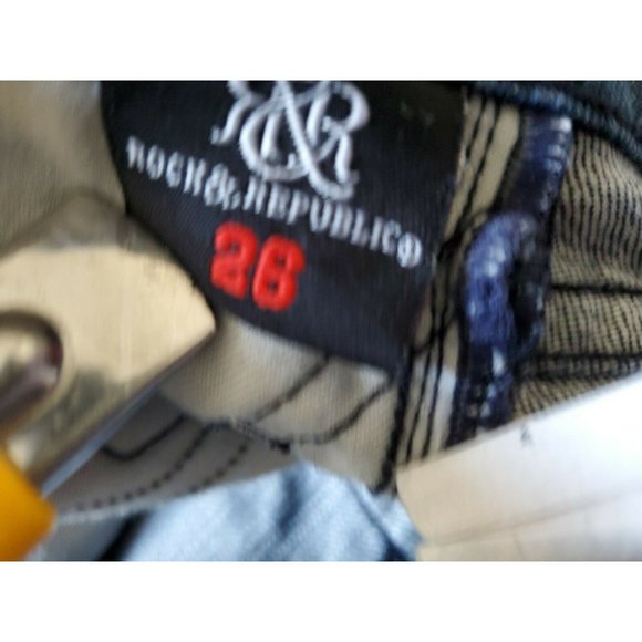 Rock & Republic Jeans Womens Size 26 R Kasandra - Picture 5 of 6
